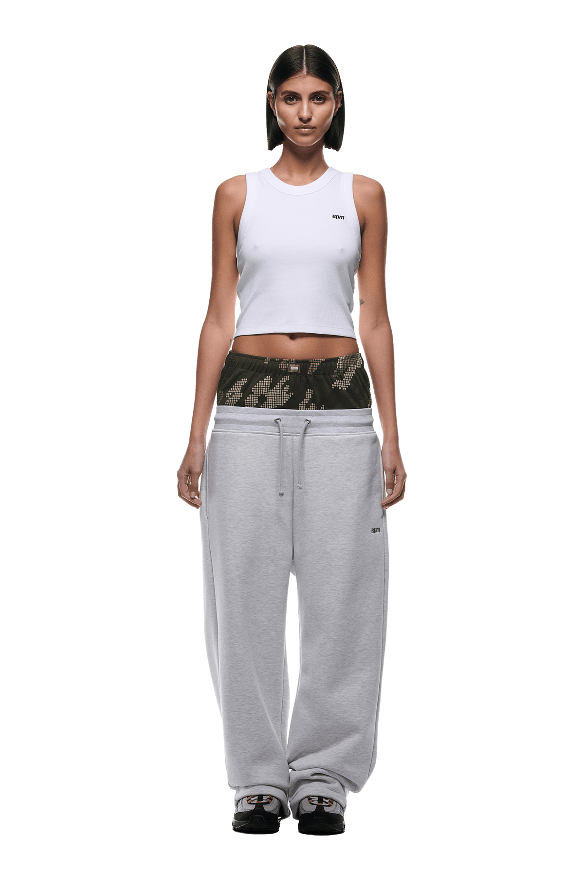 BOXERS OPEN LEG JOGGER GREY