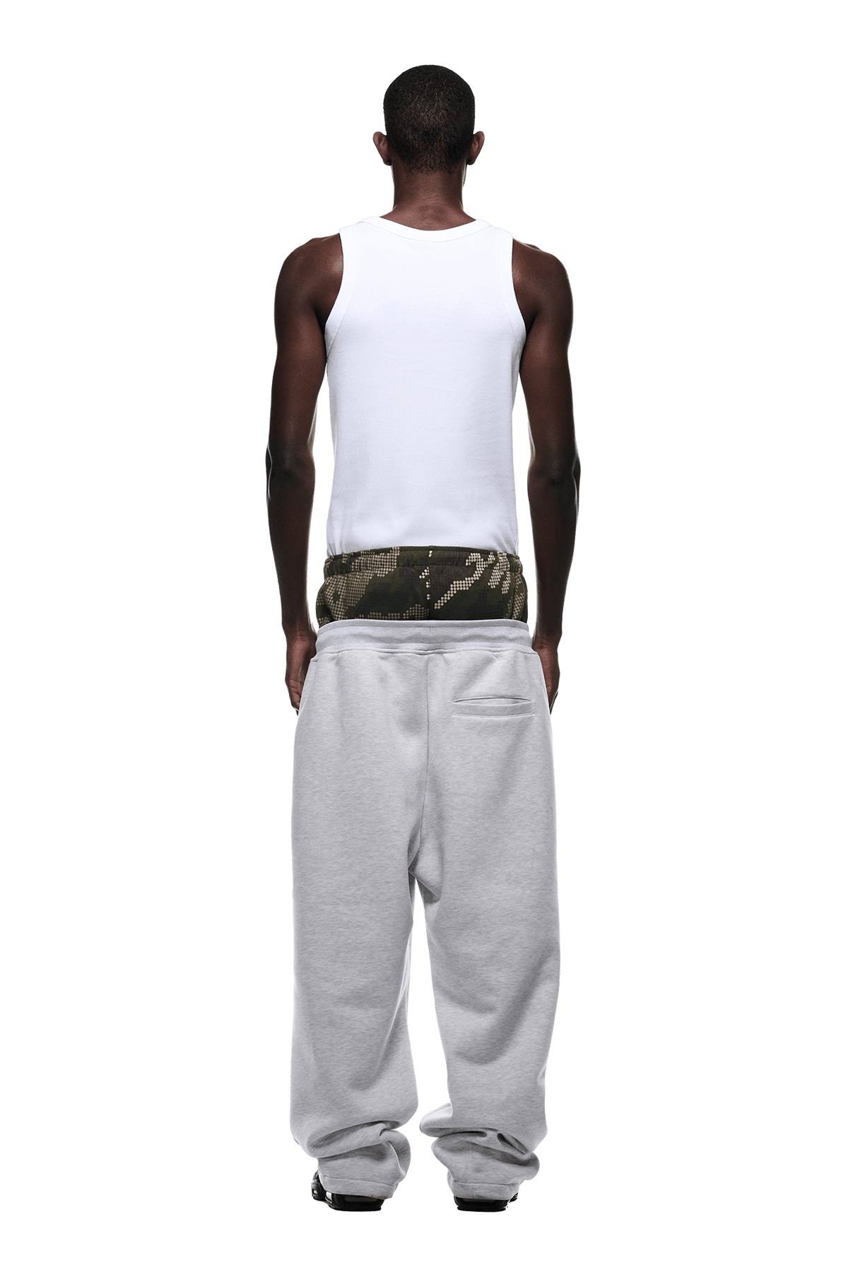 BOXERS OPEN LEG JOGGER GREY