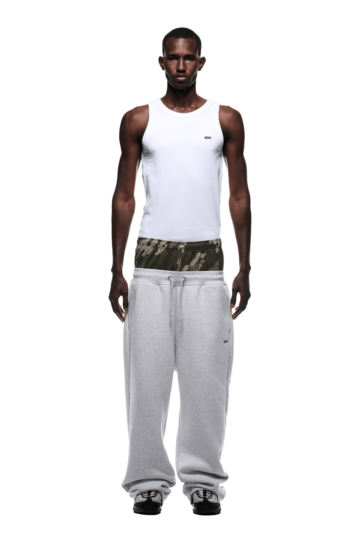 BOXERS OPEN LEG JOGGER GREY