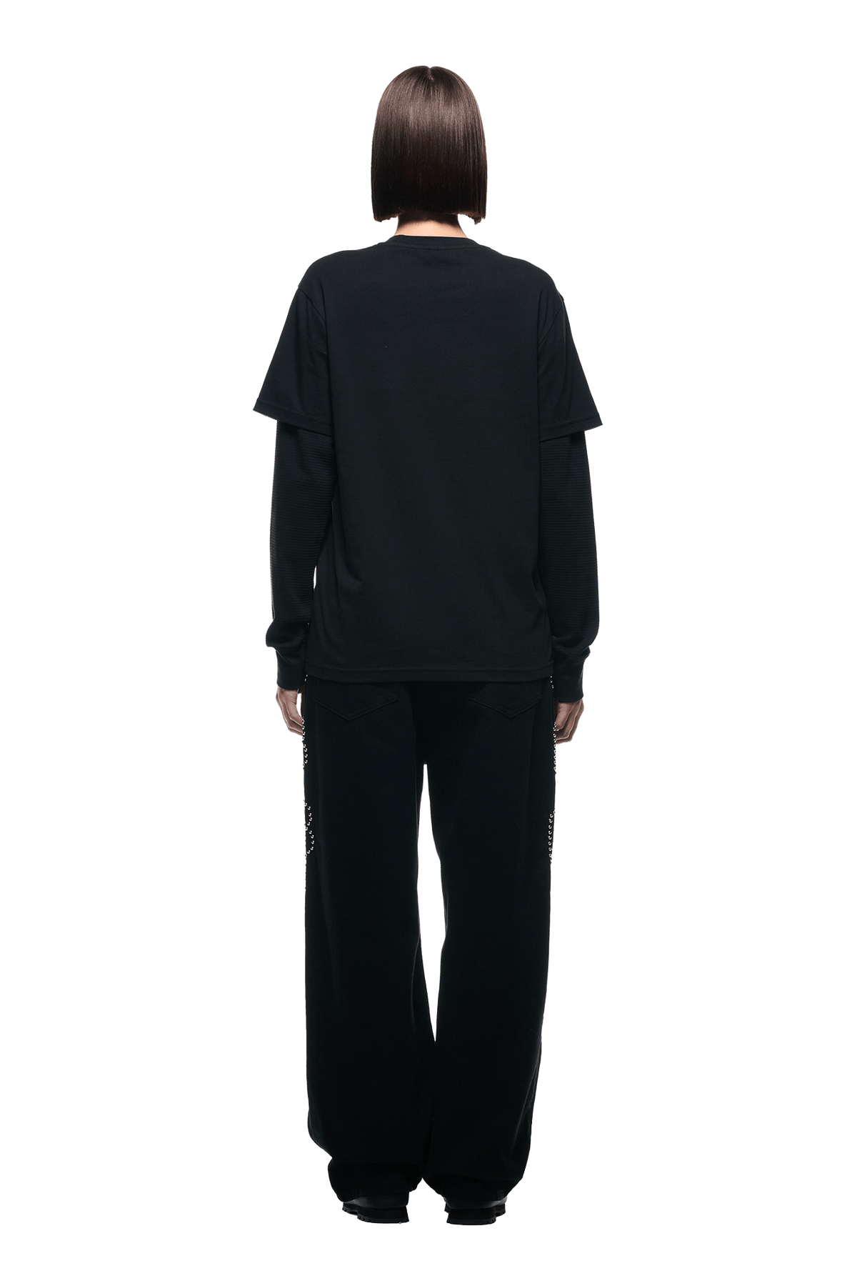 LAYERED LONGSLEEVE BLACK