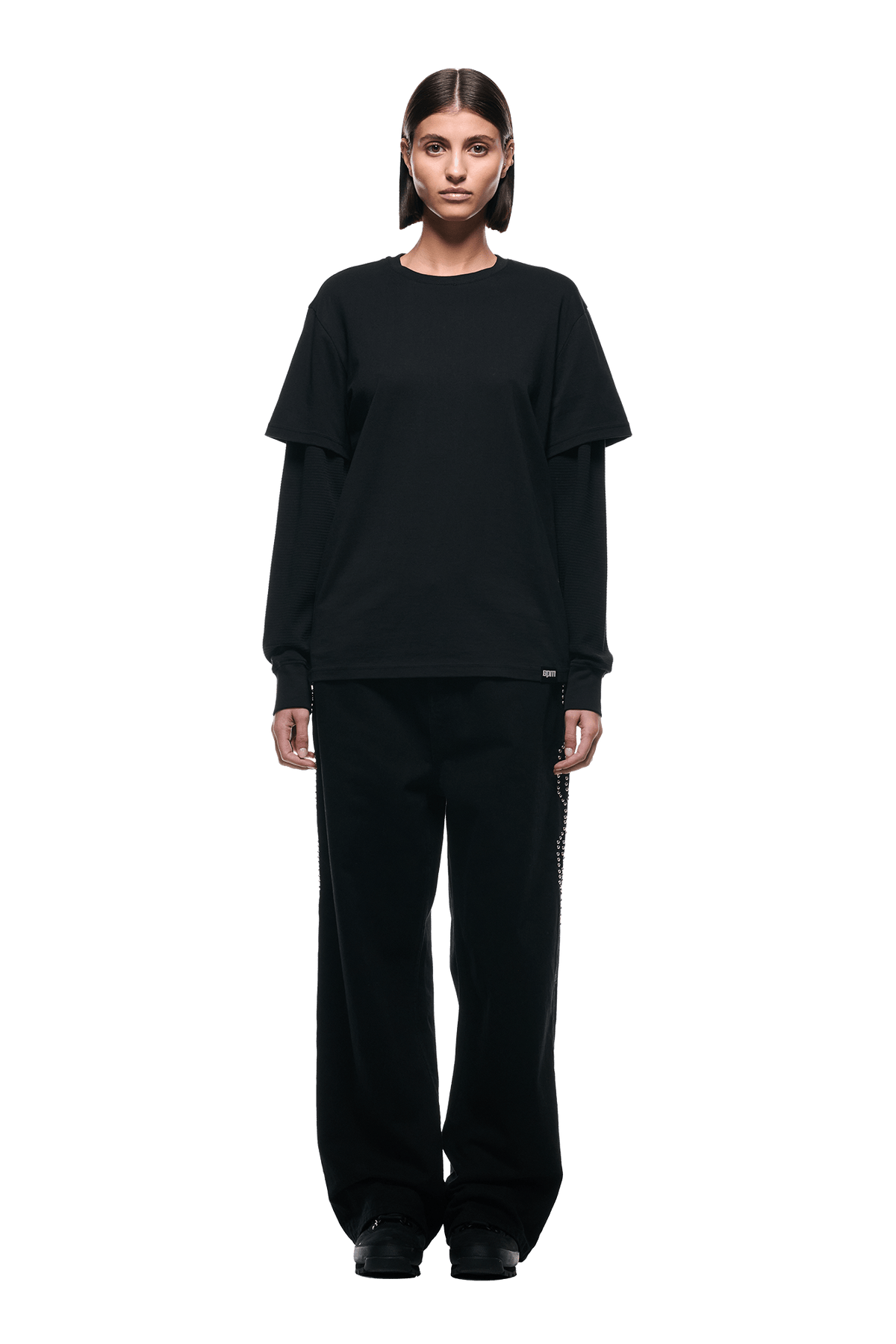 LAYERED LONGSLEEVE BLACK