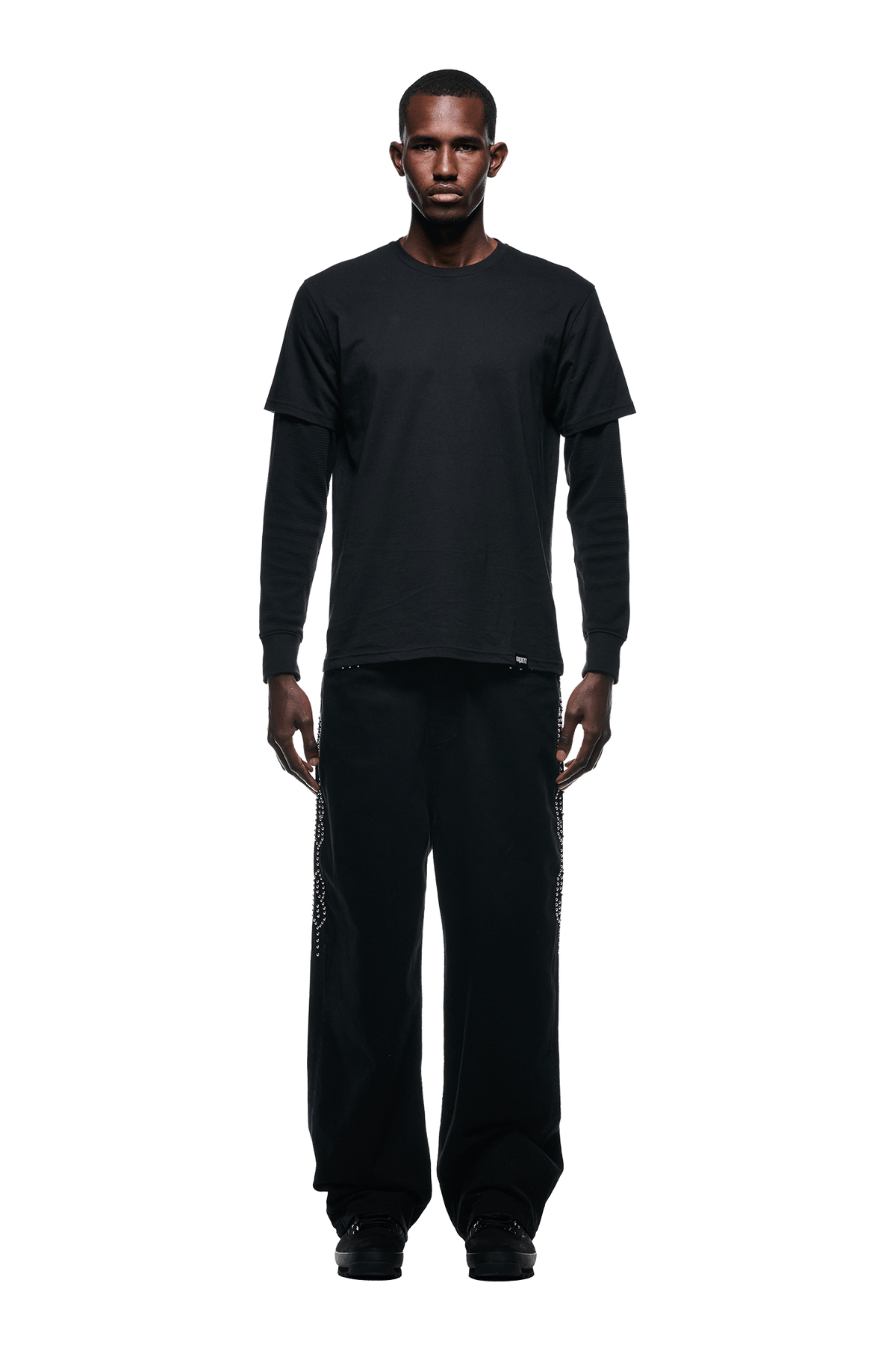 LAYERED LONGSLEEVE BLACK
