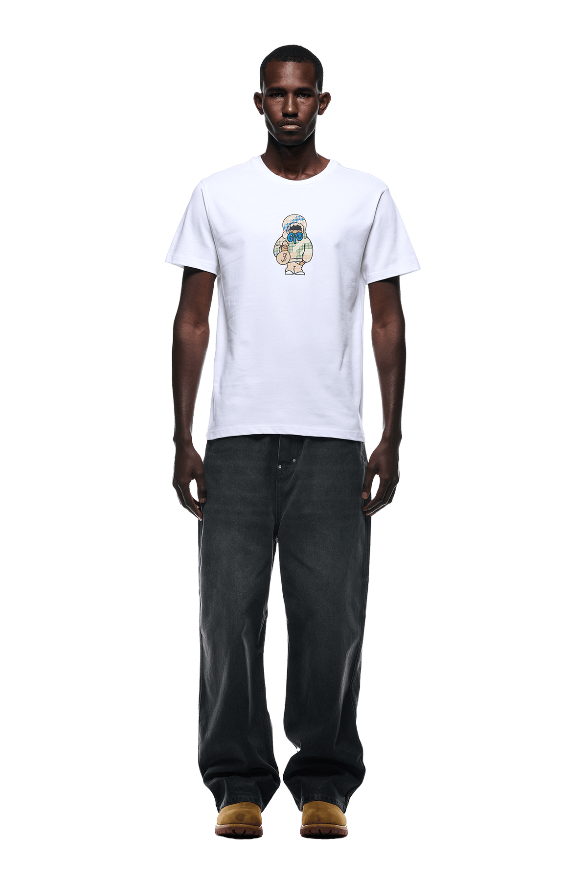 MONEY GUY TEE WHITE