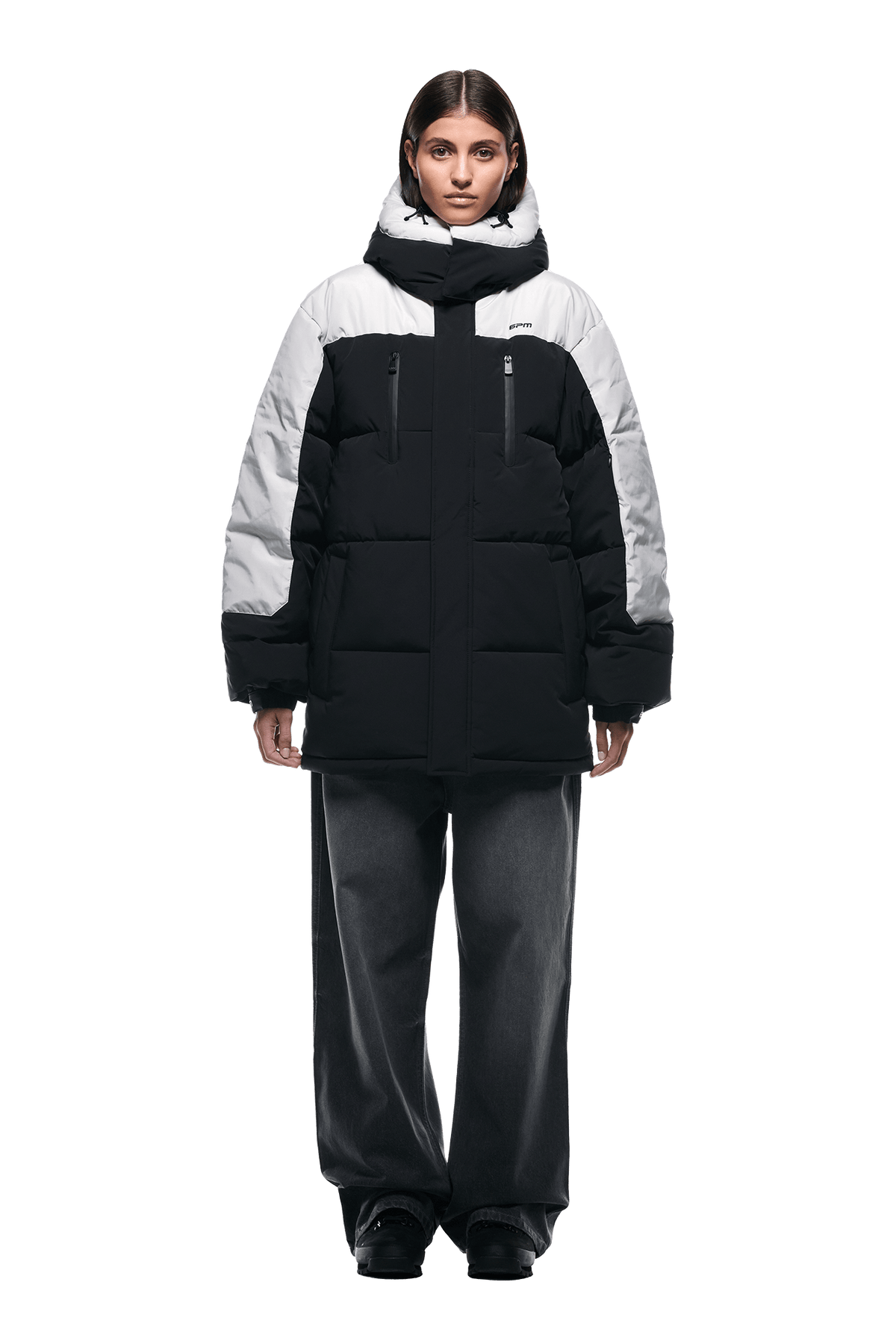 COACH PUFFER COAT BLACK