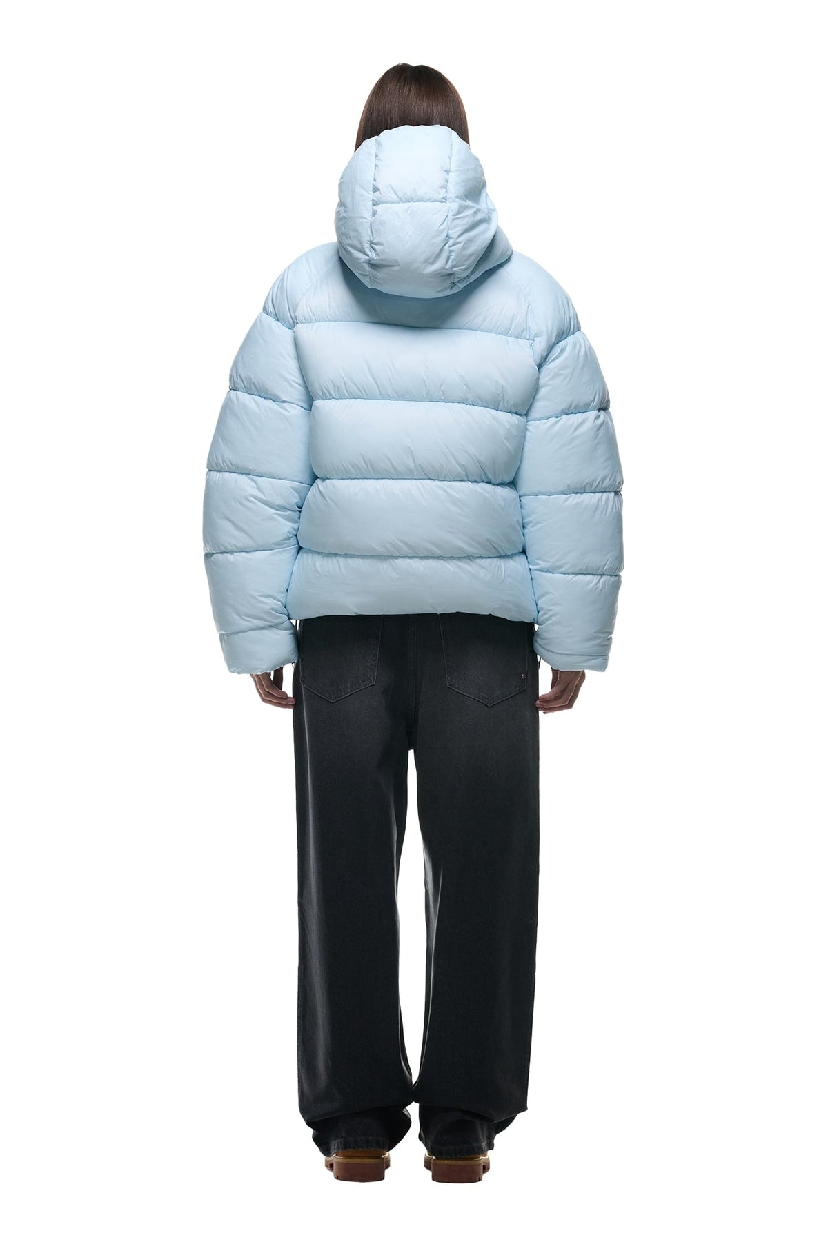 REVERSIBLE PUFFER JACKET BLUE