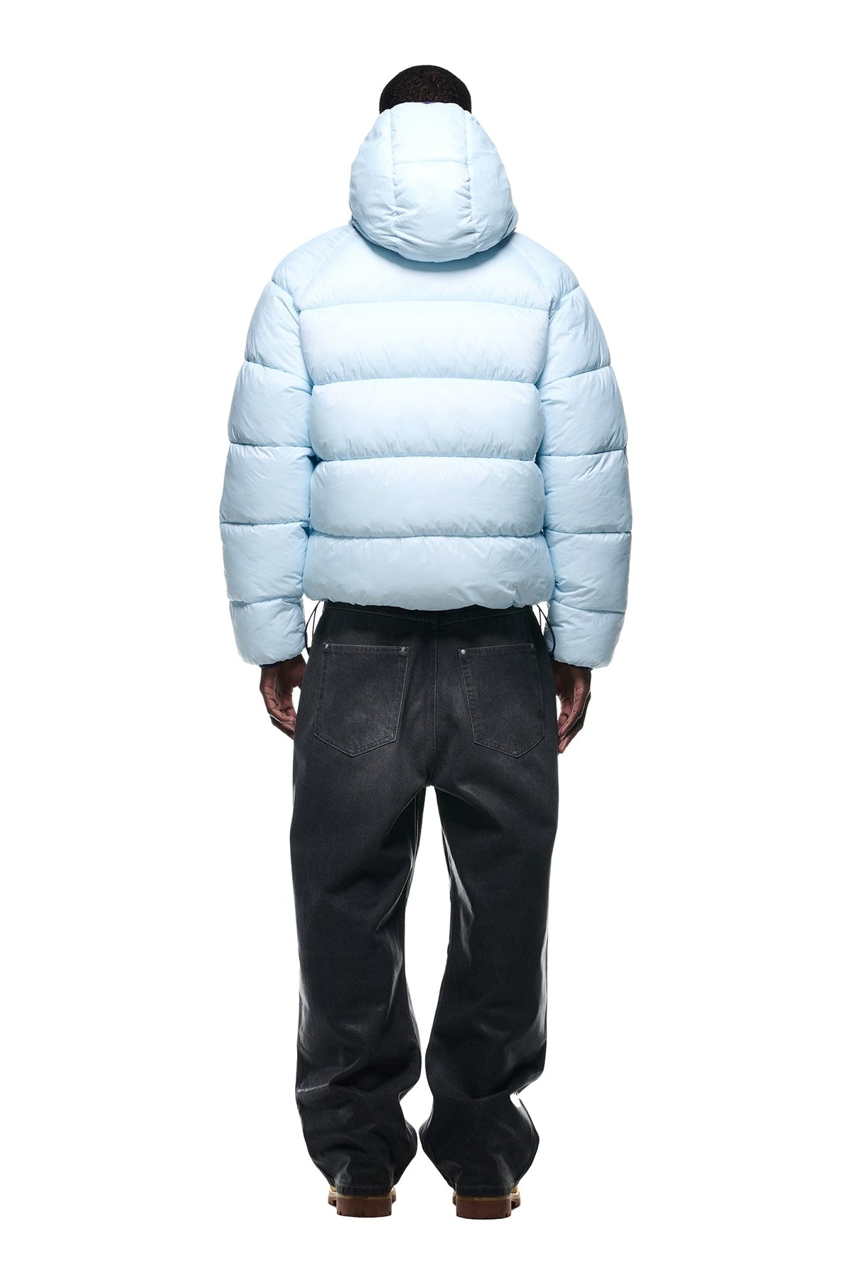 REVERSIBLE PUFFER JACKET BLUE