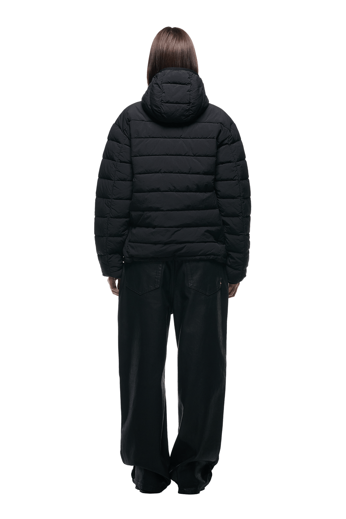 LIGHT PUFFER JACKET BLACK