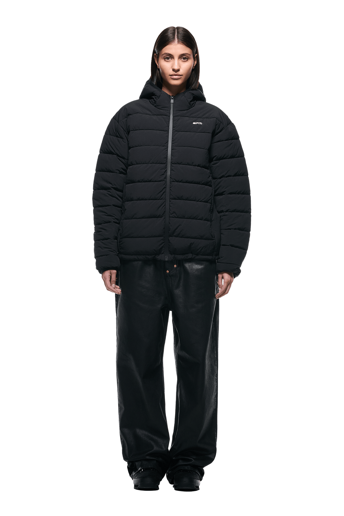 LIGHT PUFFER JACKET BLACK