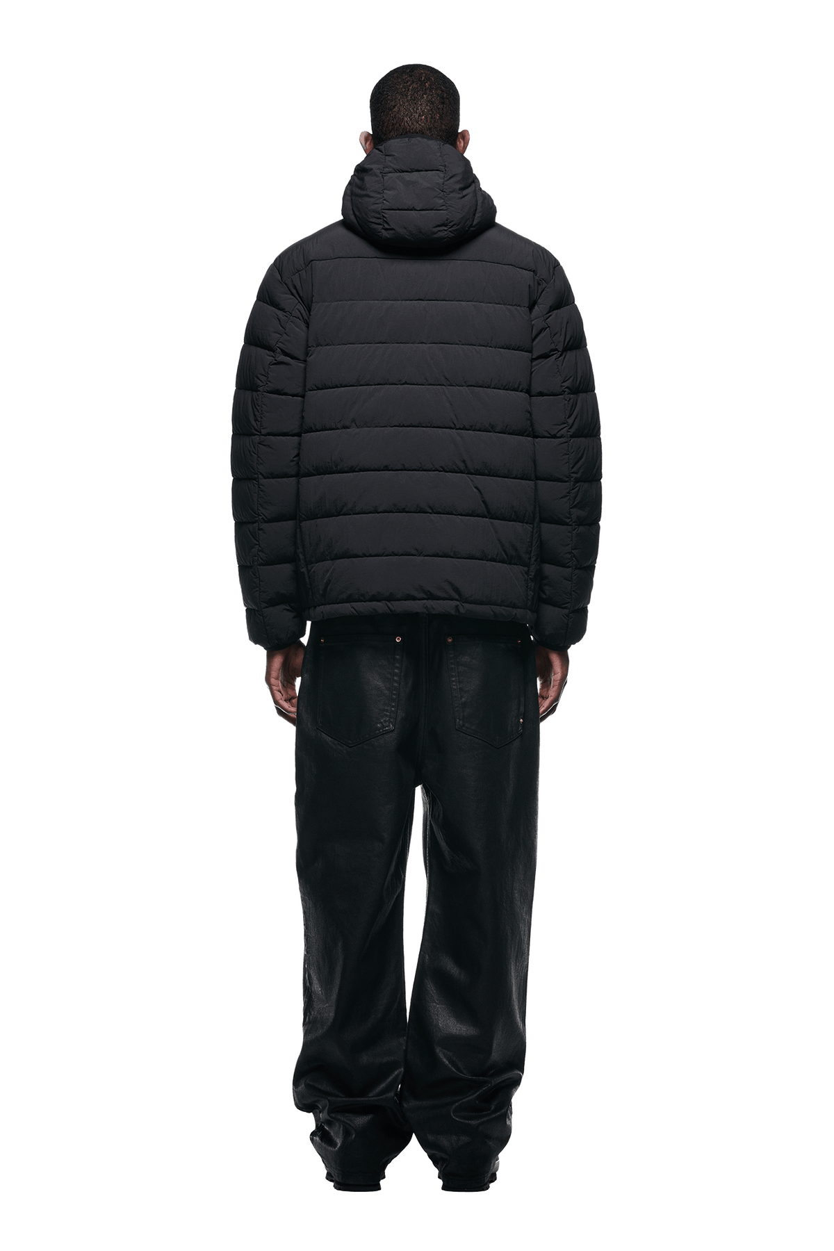LIGHT PUFFER JACKET BLACK