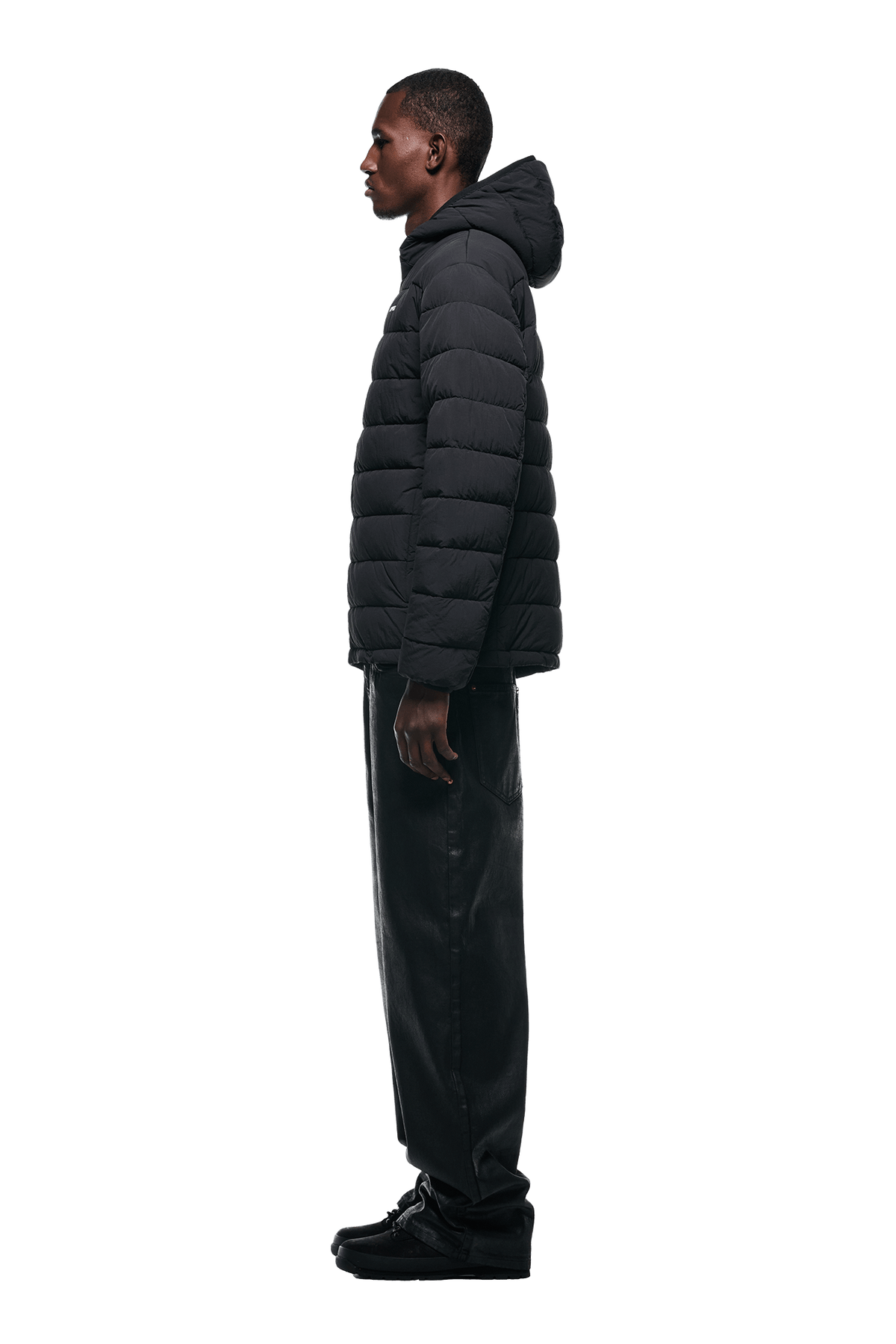 LIGHT PUFFER JACKET BLACK