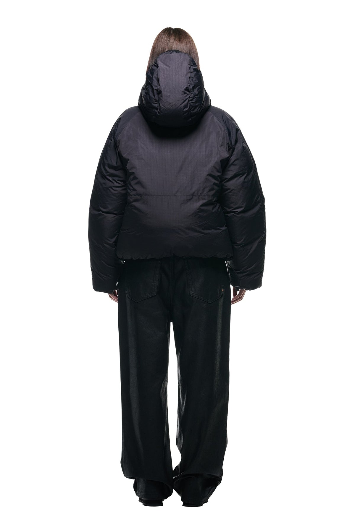 REVERSIBLE PUFFER JACKET BLACK