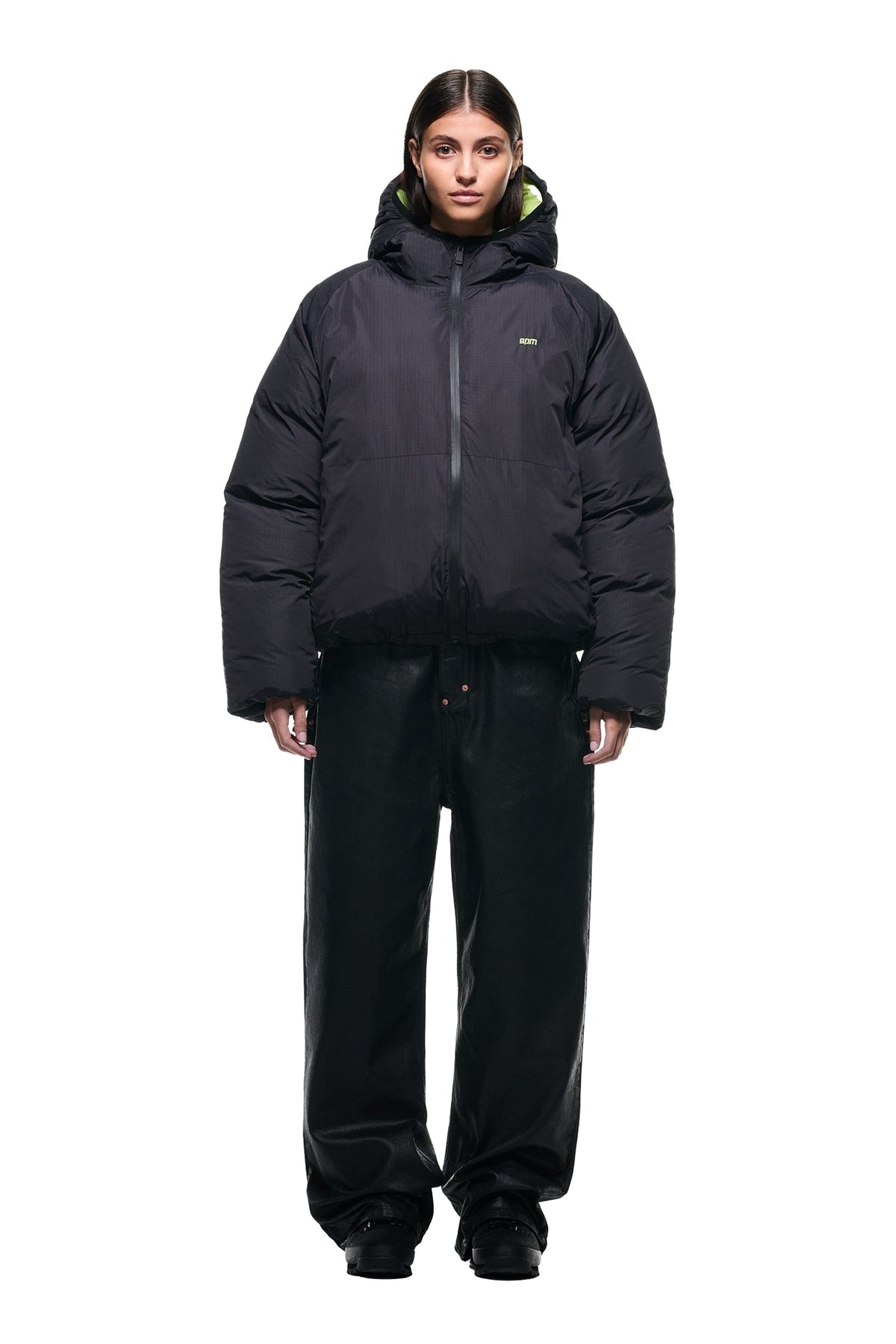 REVERSIBLE PUFFER JACKET BLACK