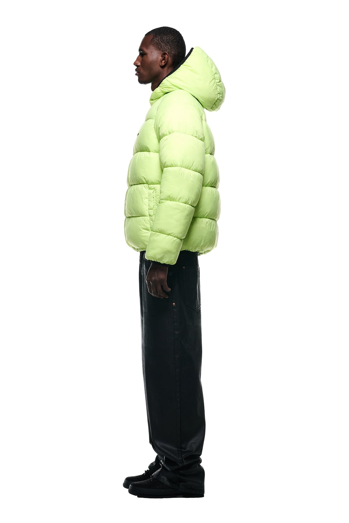 REVERSIBLE PUFFER JACKET BLACK