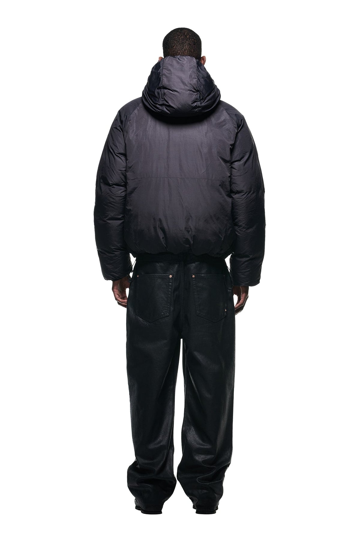 REVERSIBLE PUFFER JACKET BLACK