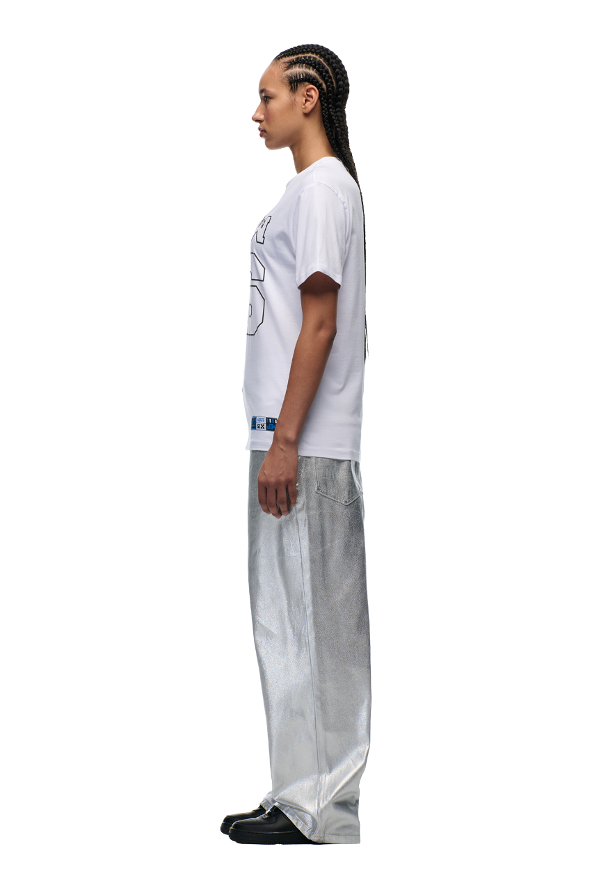 DOWN UNDER COLLEGE T-SHIRT WHITE