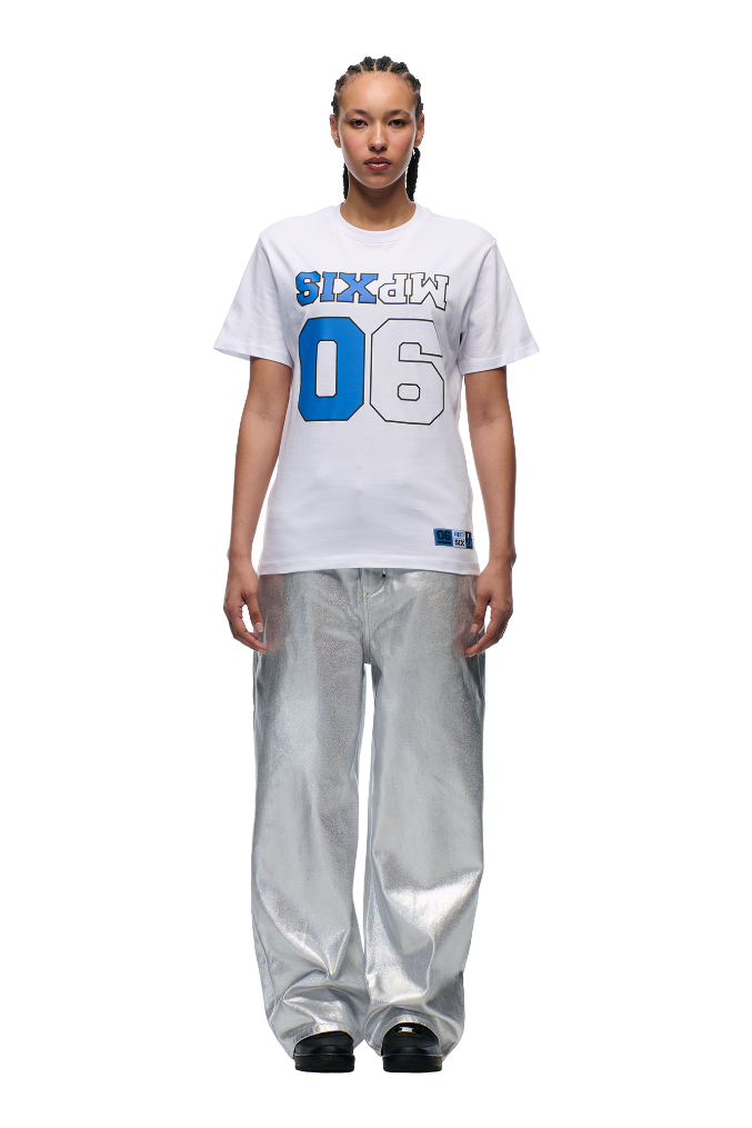 DOWN UNDER COLLEGE T-SHIRT WHITE