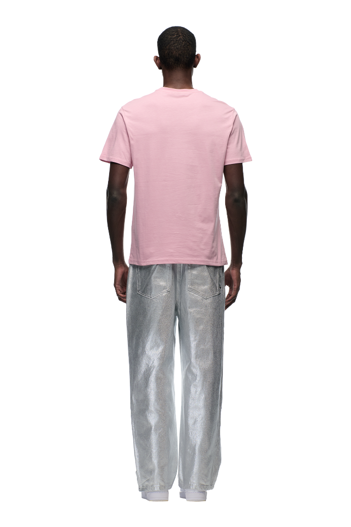 CLEAN EDGE WAVE T-SHIRT PINK
