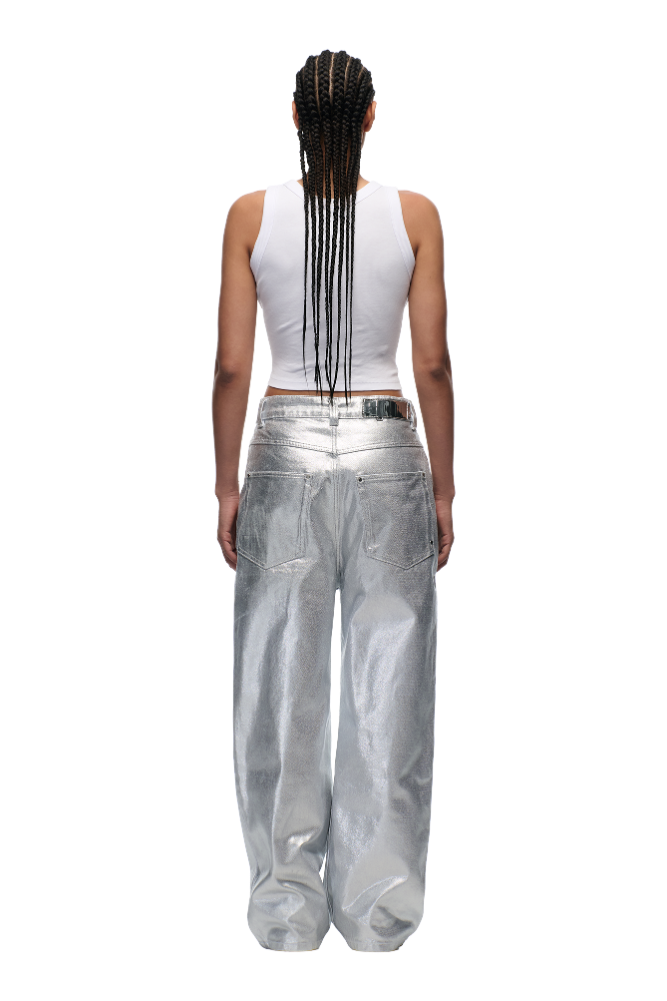 WAX COATED DENIM SILVER SURFER