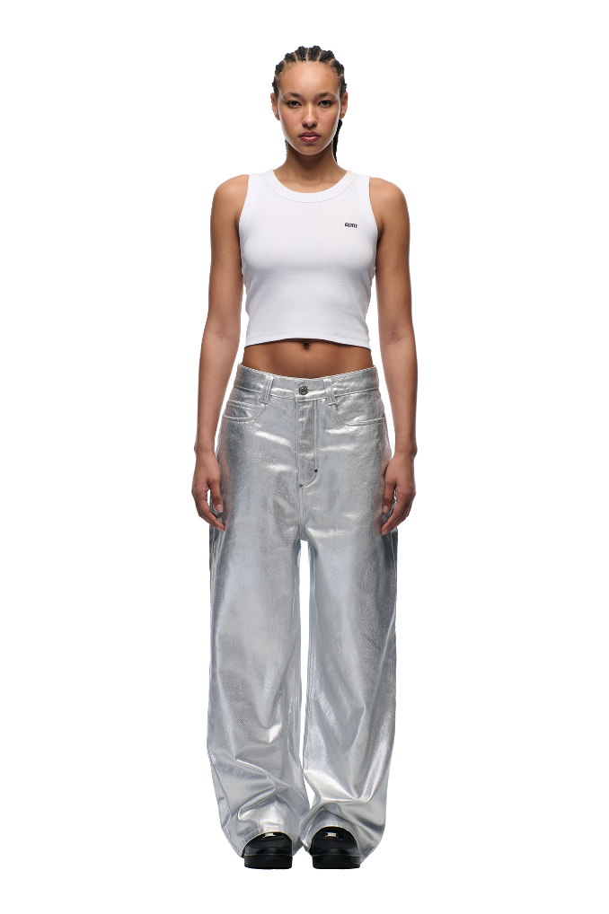 WAX COATED DENIM SILVER SURFER