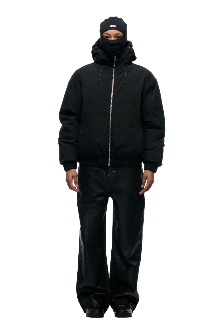 EMBOSSED JACKET BLACK