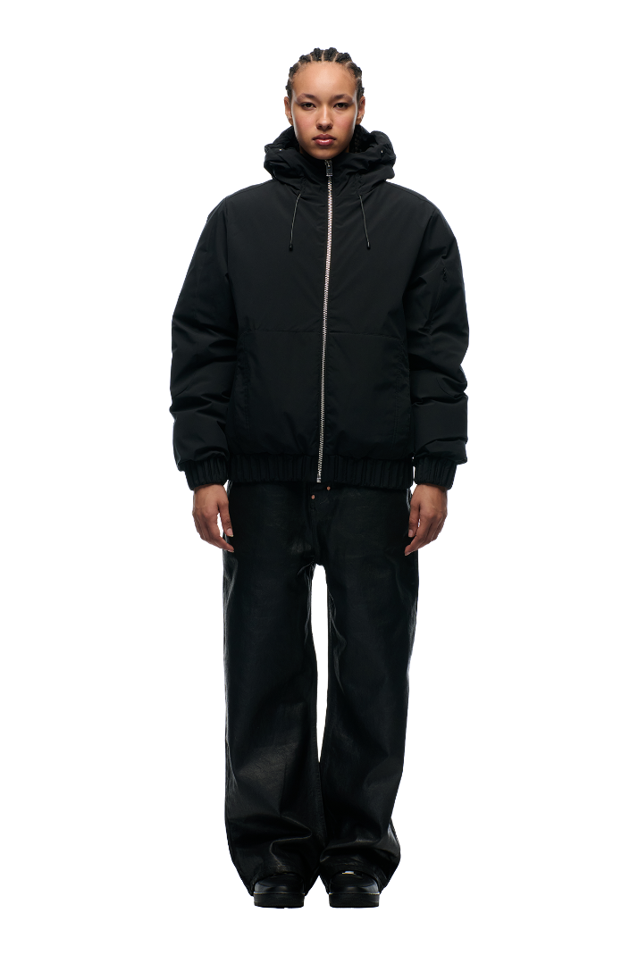EMBOSSED JACKET BLACK