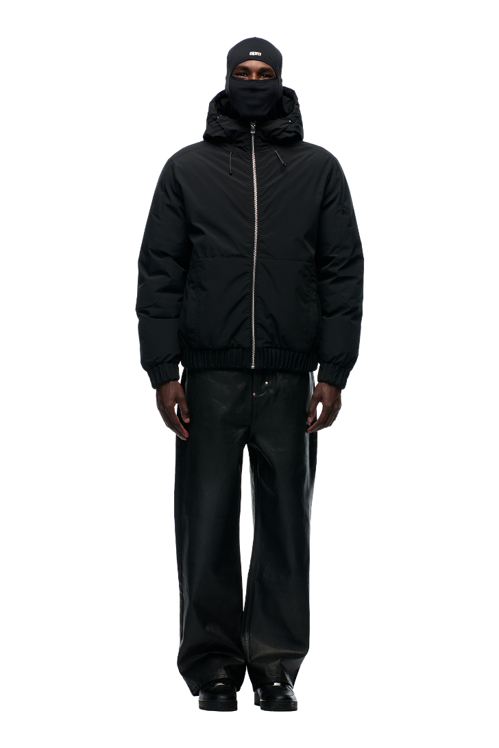 EMBOSSED JACKET BLACK