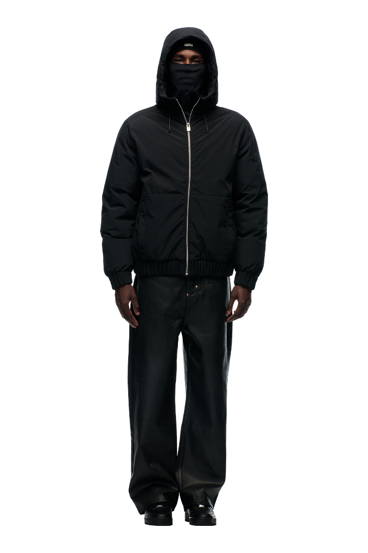 EMBOSSED JACKET BLACK