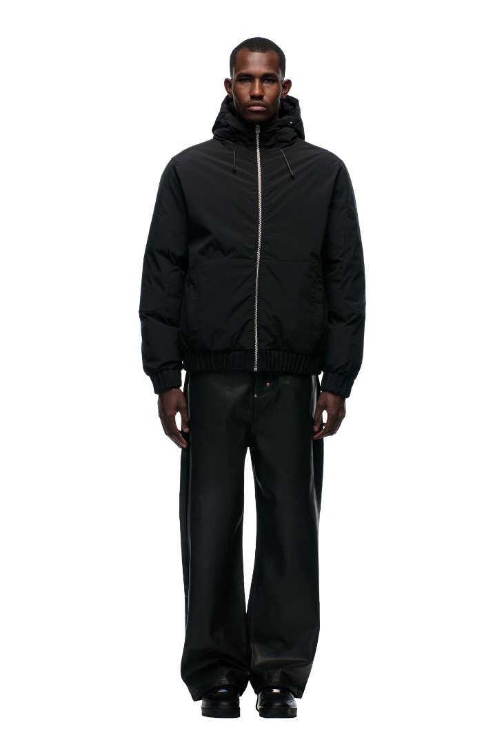 EMBOSSED JACKET BLACK