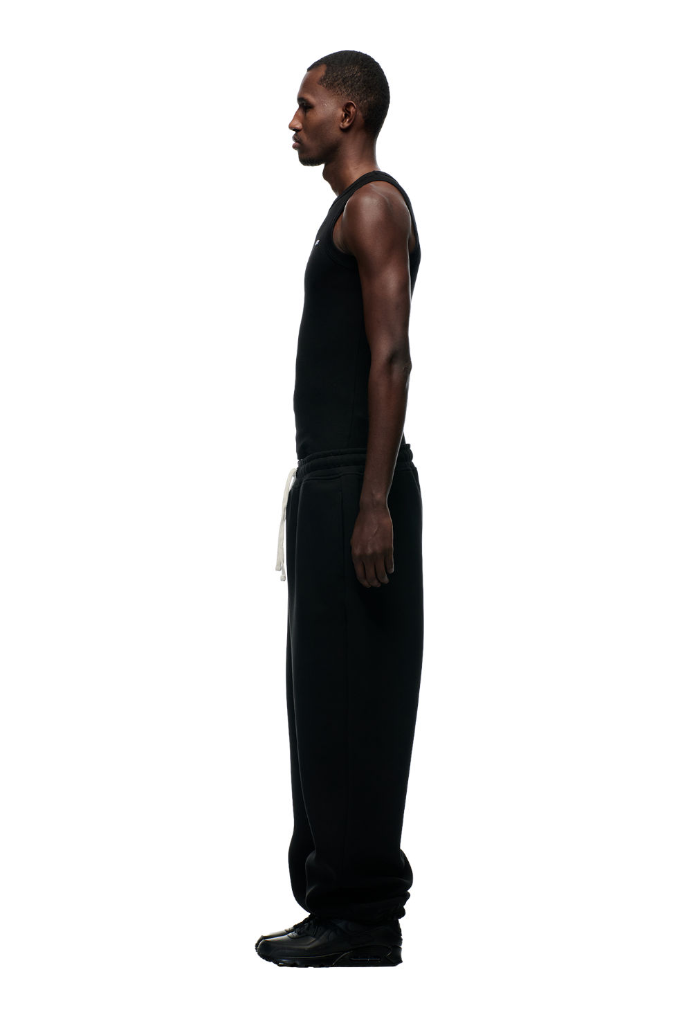 X-TRA WIDE CUFF JOGGER BLACK