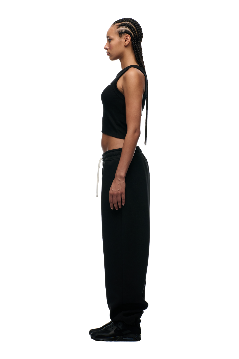 X-TRA WIDE CUFF JOGGER BLACK