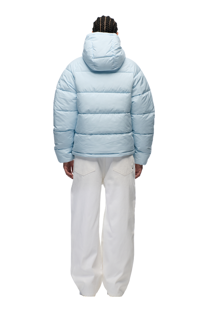 PUFFER JACKET ICE BLUE