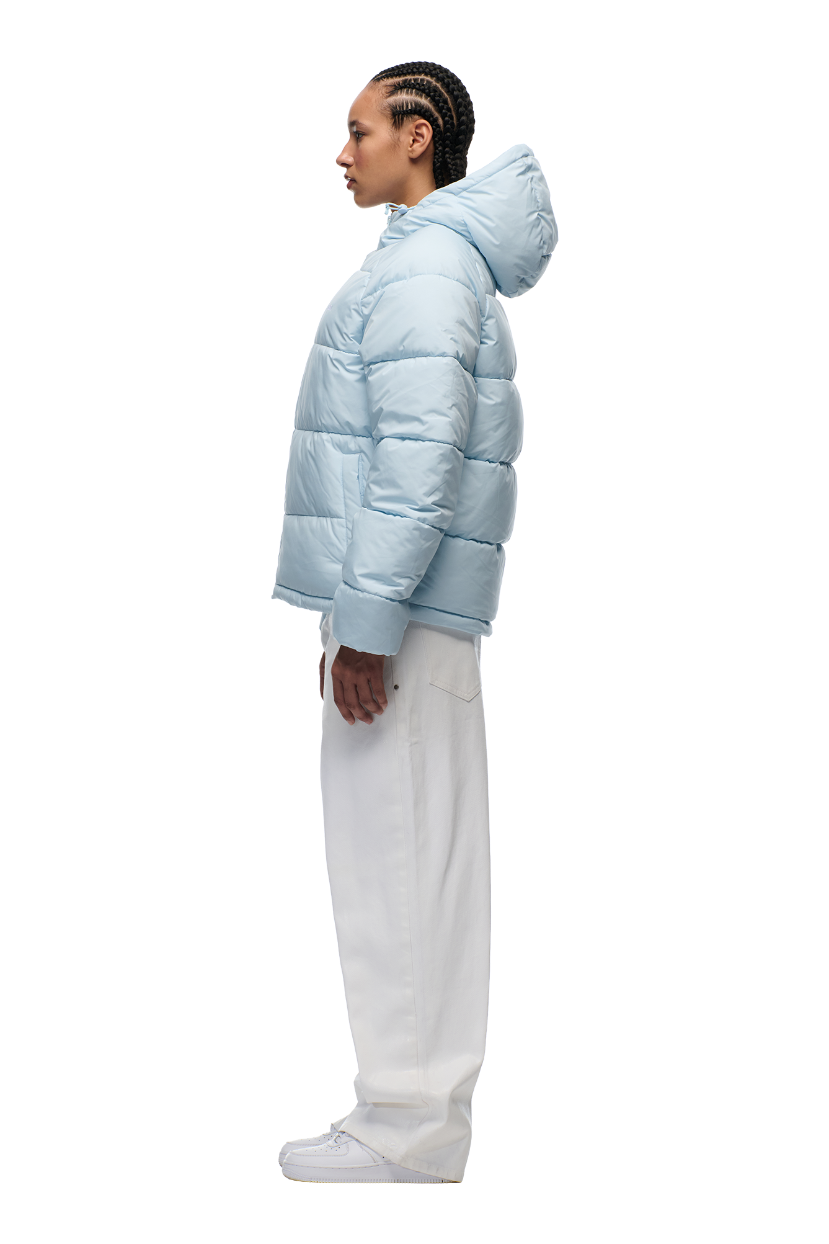 PUFFER JACKET ICE BLUE