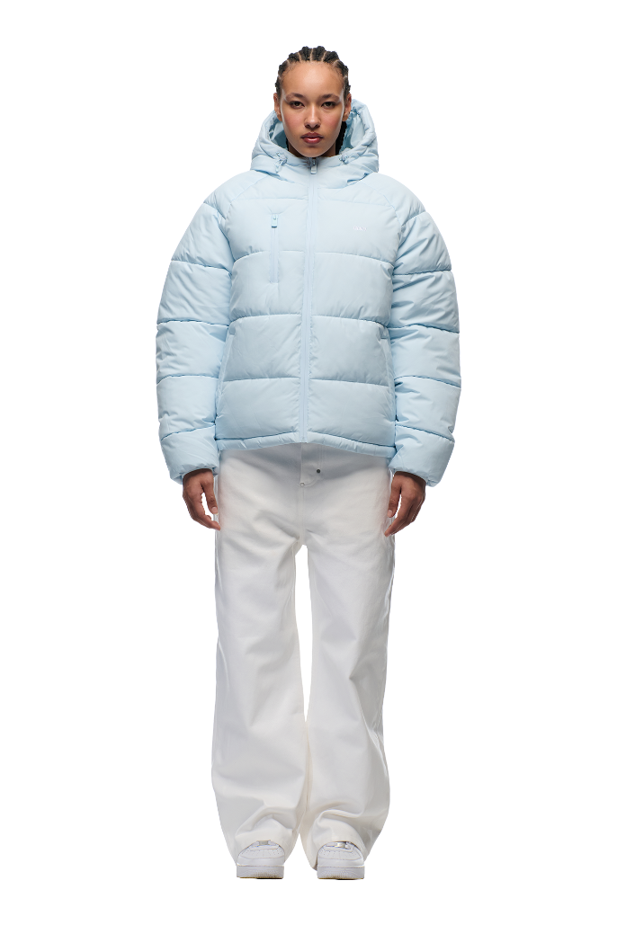 PUFFER JACKET ICE BLUE