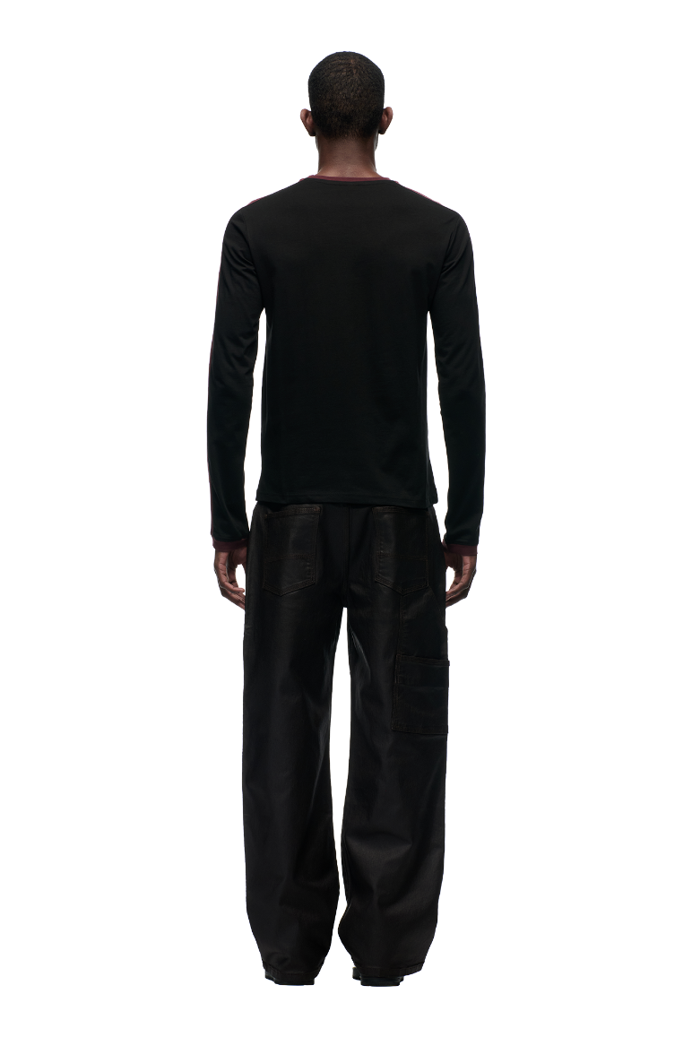 GRAFFITI RINGER LS BLACK
