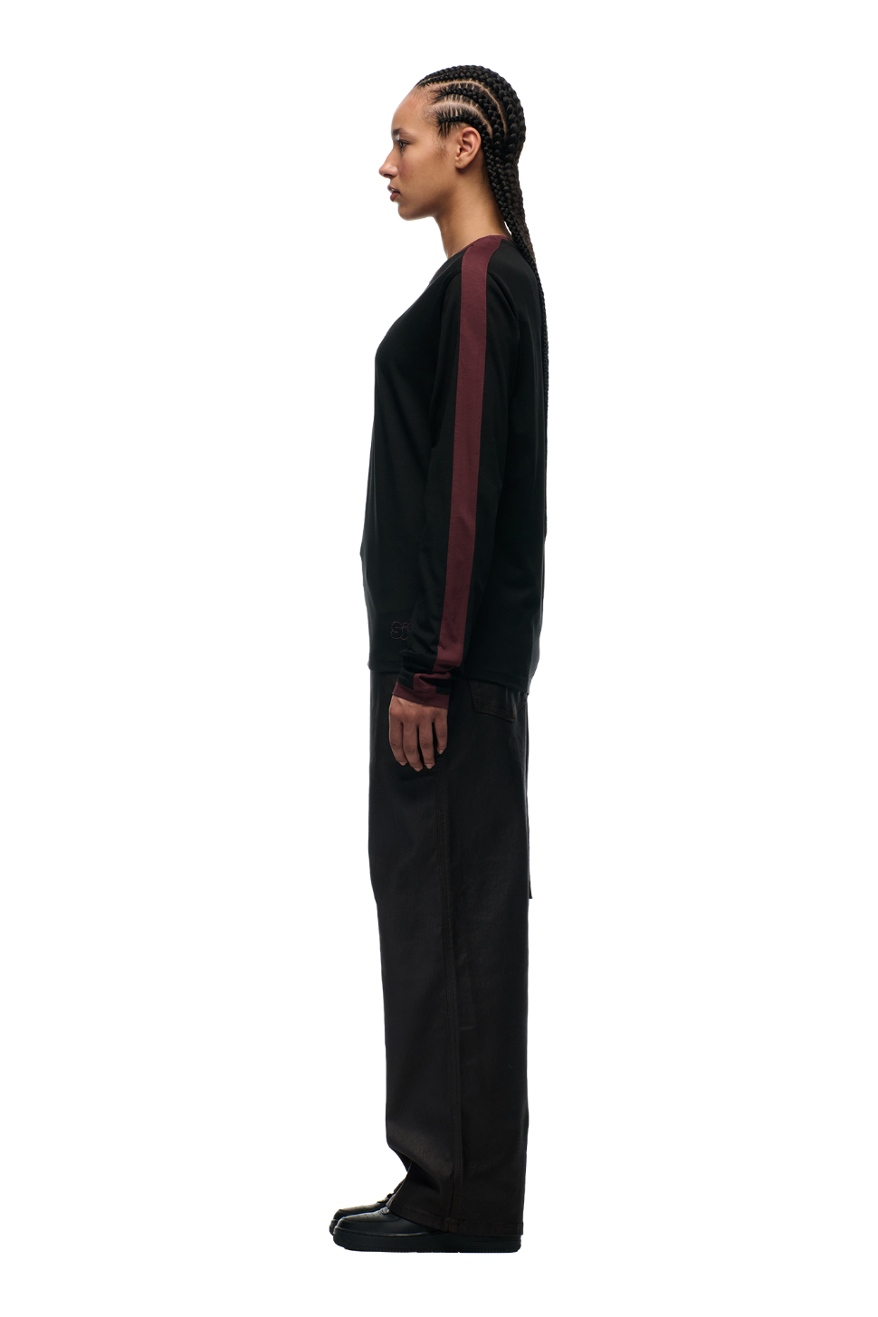 GRAFFITI RINGER LS BLACK