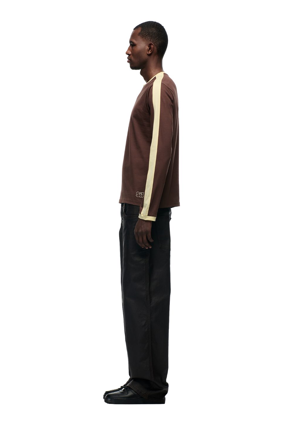 GRAFFITI RINGER LS DARK HAZELNUT