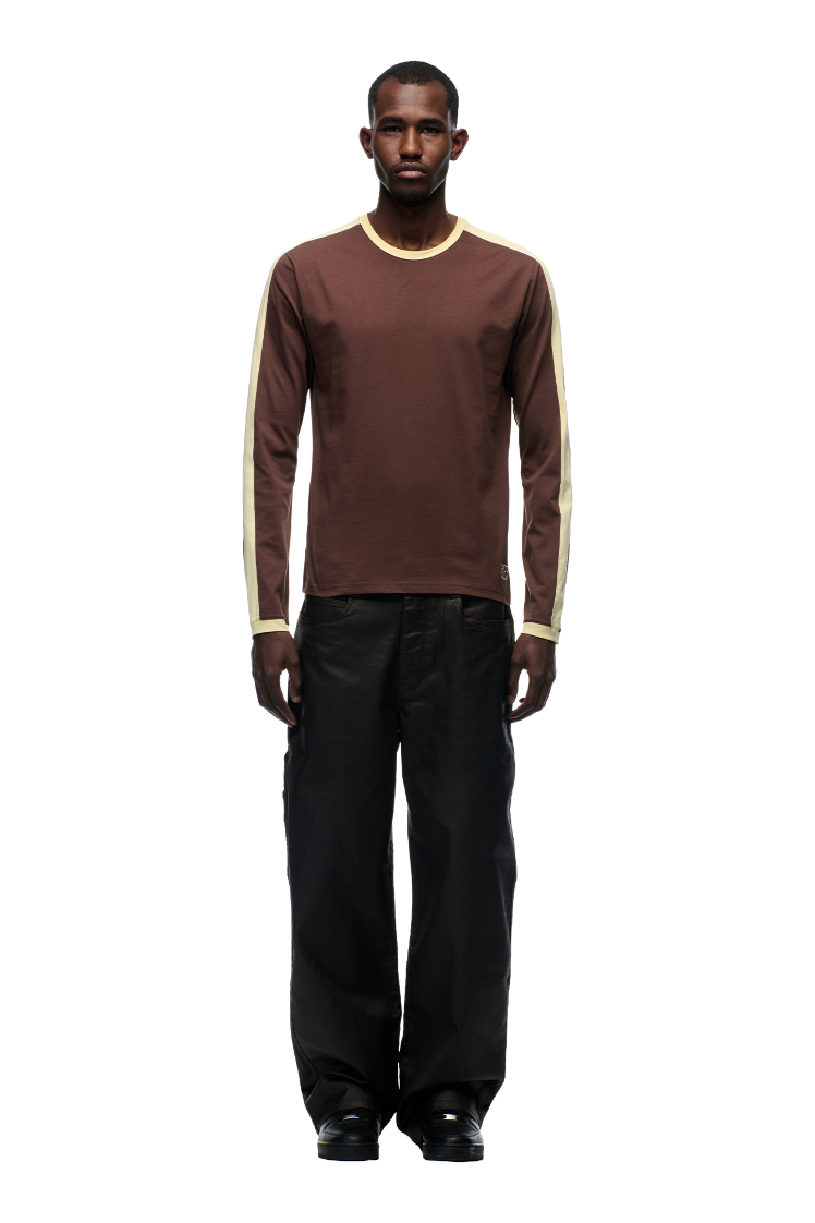 GRAFFITI RINGER LS DARK HAZELNUT