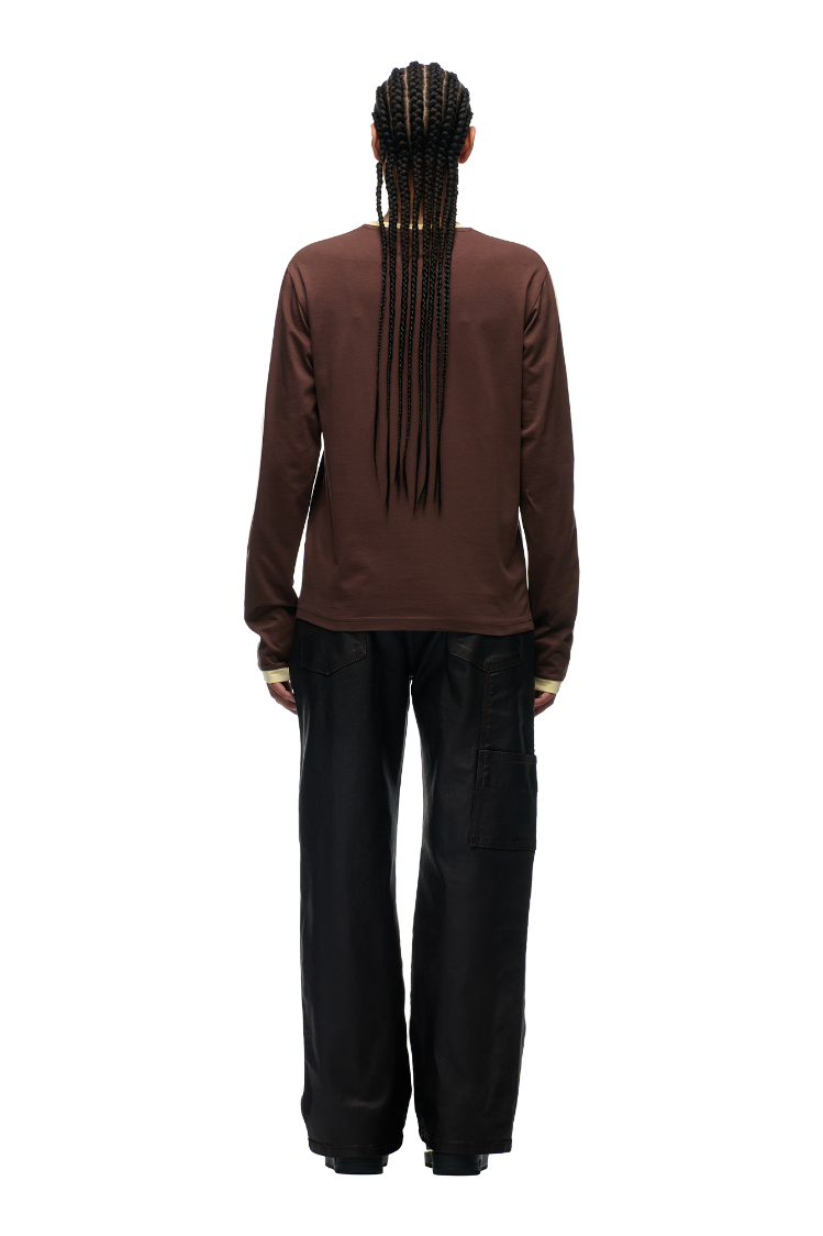GRAFFITI RINGER LS DARK HAZELNUT