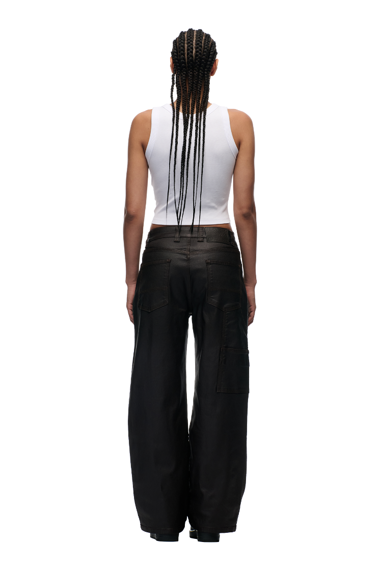 COATED CARPENTER DENIM HASH BROWNIE