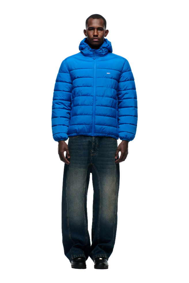 LIGHT WEIGHT PUFFER JACKET PRINCESS BLUE