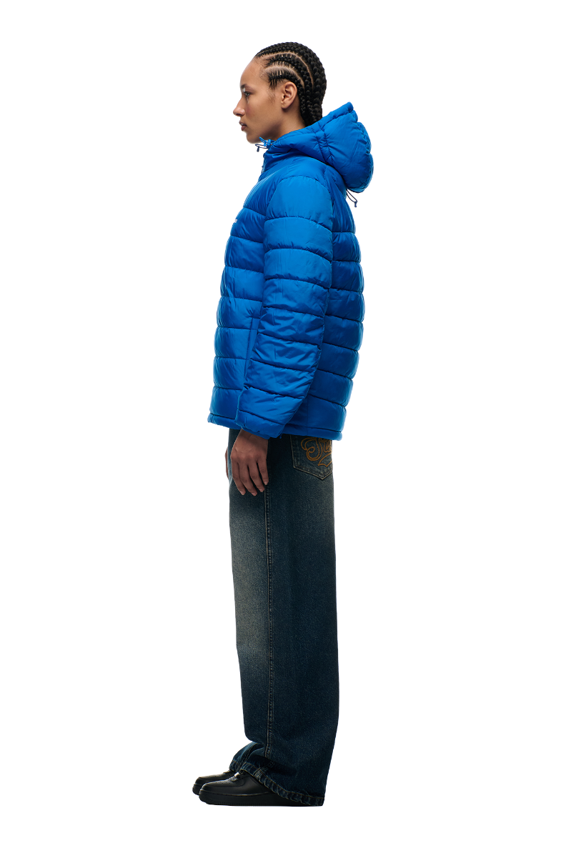 LIGHT WEIGHT PUFFER JACKET PRINCESS BLUE