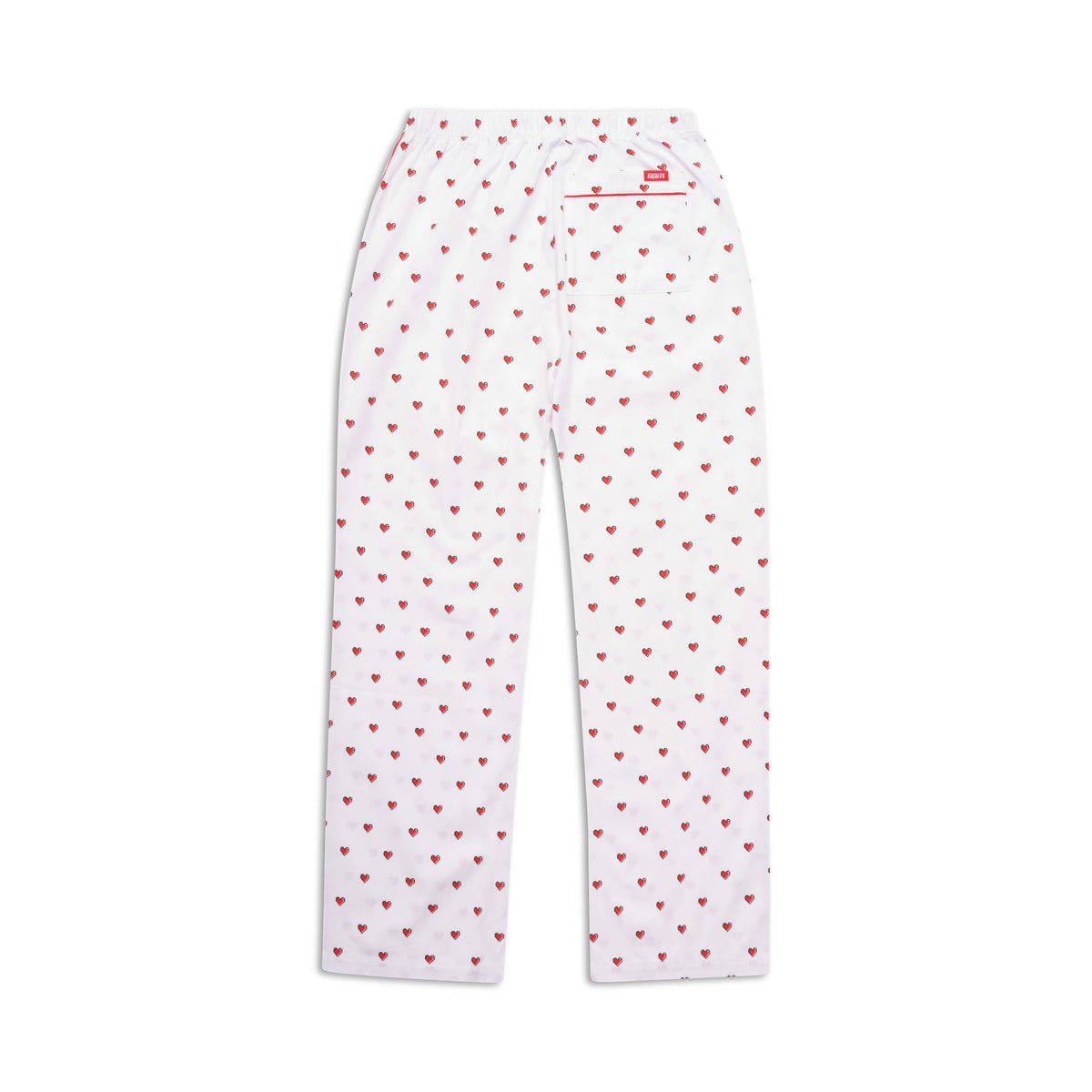 PYJAMA PANTS WITH PIXEL HEARTS