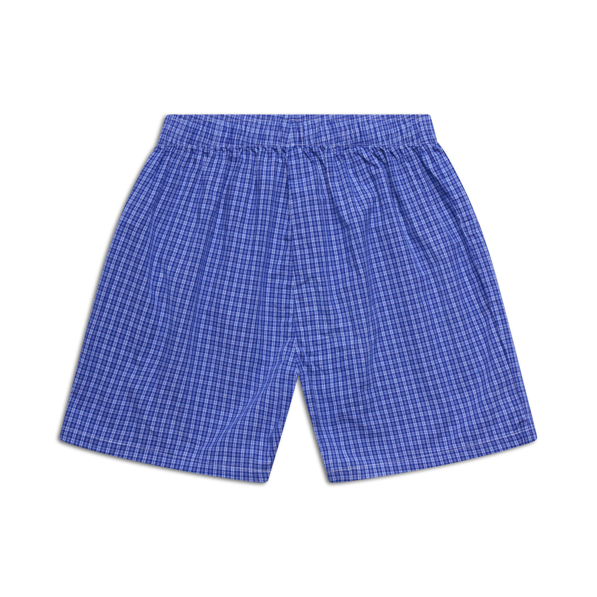 WOVEN BOXER SHORTS COSMIC BLUE/WHITE