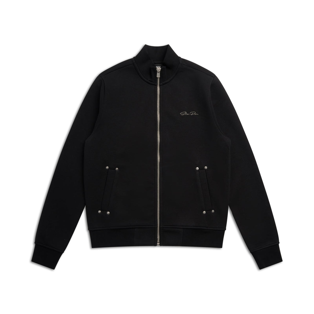 SLIM TRAINER JACKET BLACK