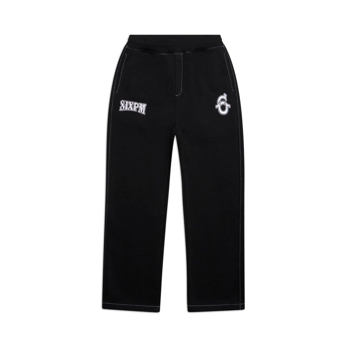 ICONS OPEN LEG JOGGER BLACK
