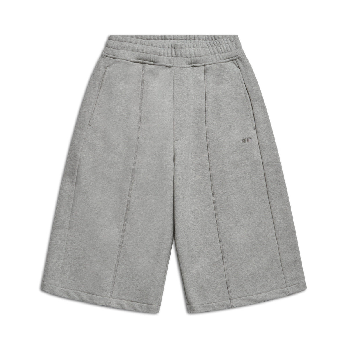 6PM+ LONG SHORTS GREY MELANGE