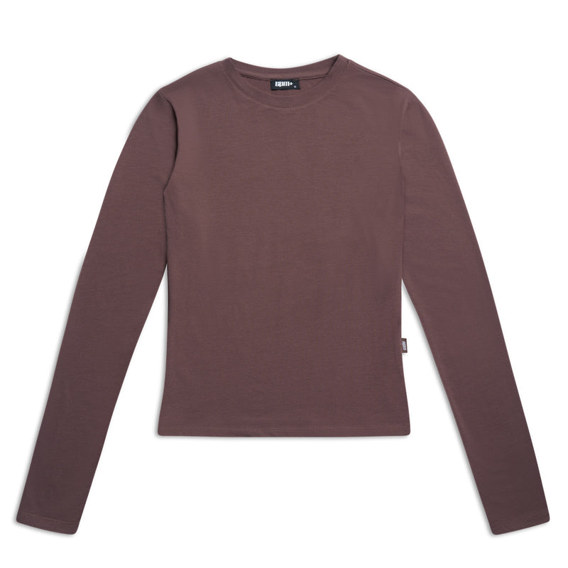 WMNS LONGSLEEVE STONE BROWN