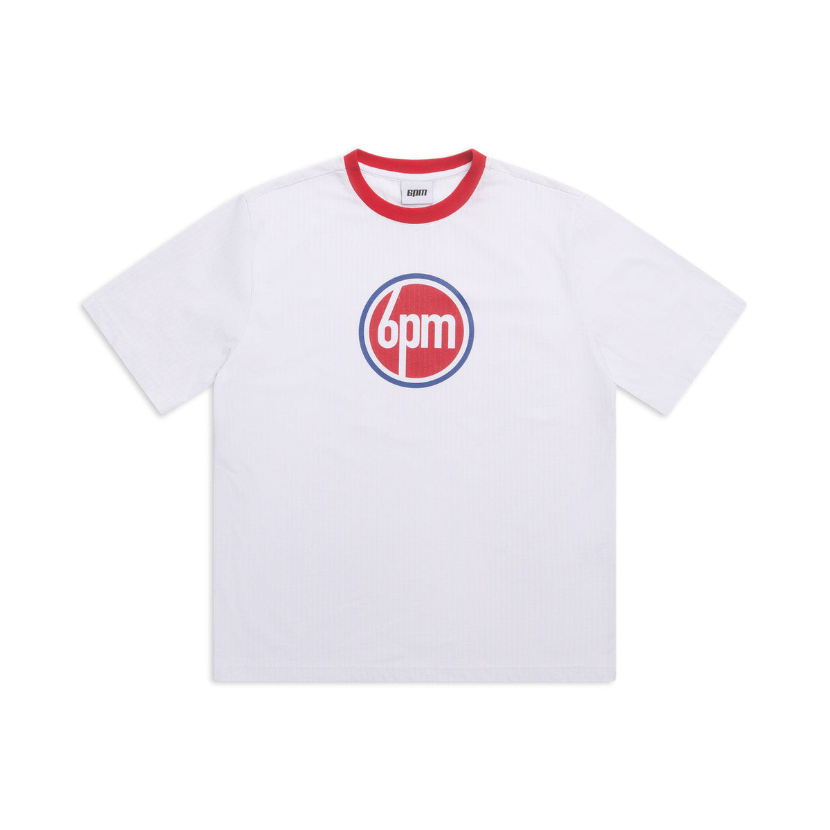 LUCKY LOGO TEE WHITE
