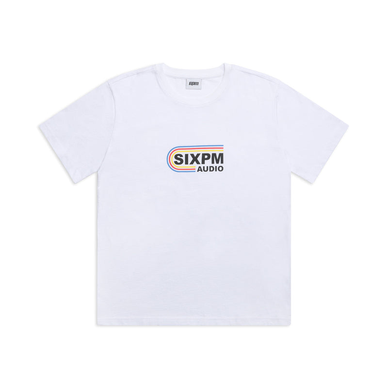 RAINBOW STUDIOS TEE WHITE