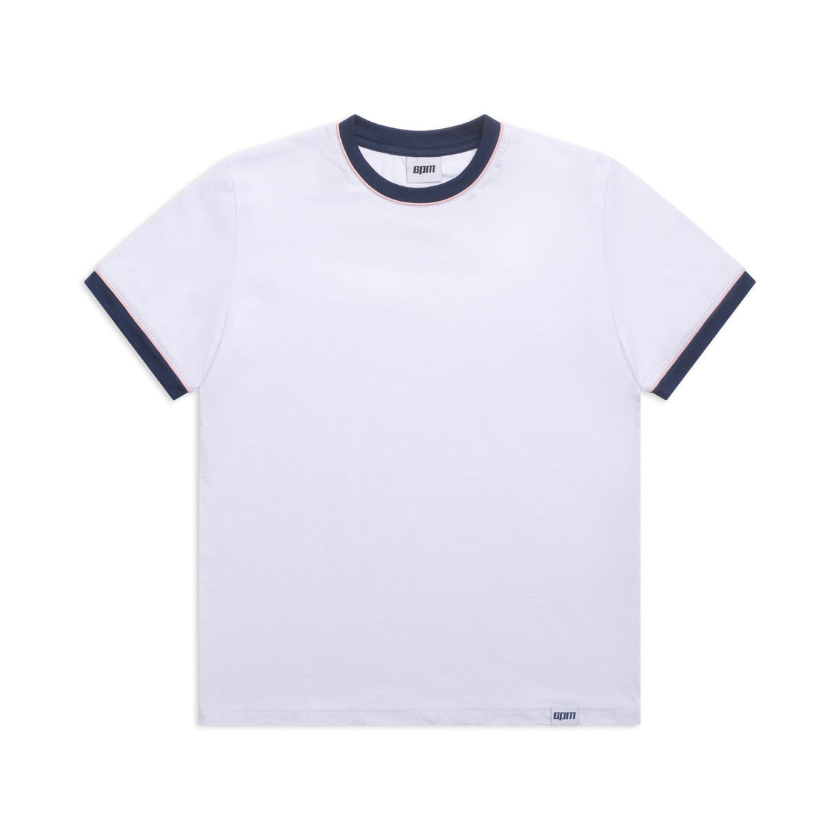 PIPING TEE WHITE